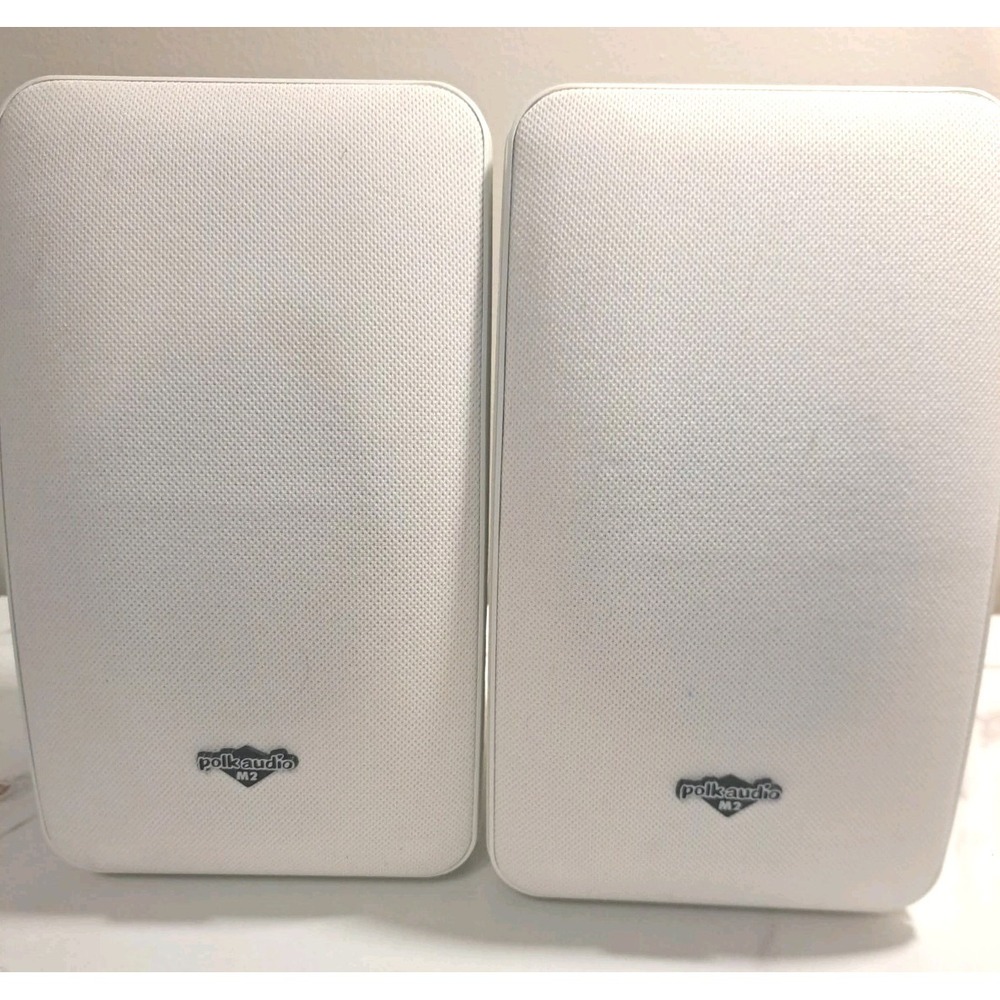 Polk Audio M Series M2 Bookshelf Speakers Set of 2 Wall Mount Brackets Untested